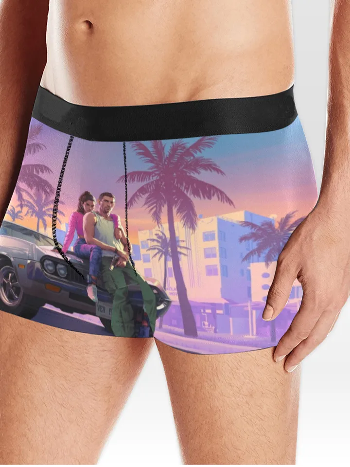 Grand Theft Auto 6 Boxer Briefs Underwear