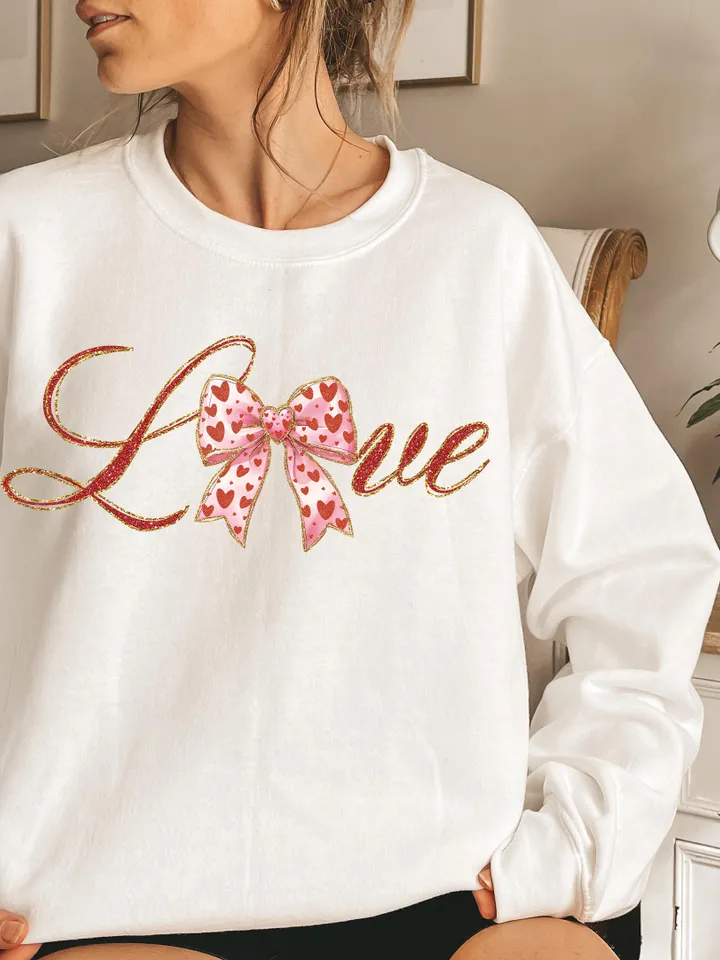Love Coquette png, Love sublimation, Valentine's Day Digital Designs Download, Coquette bow png, Trending Vday designs, Aesthetic Valentines
