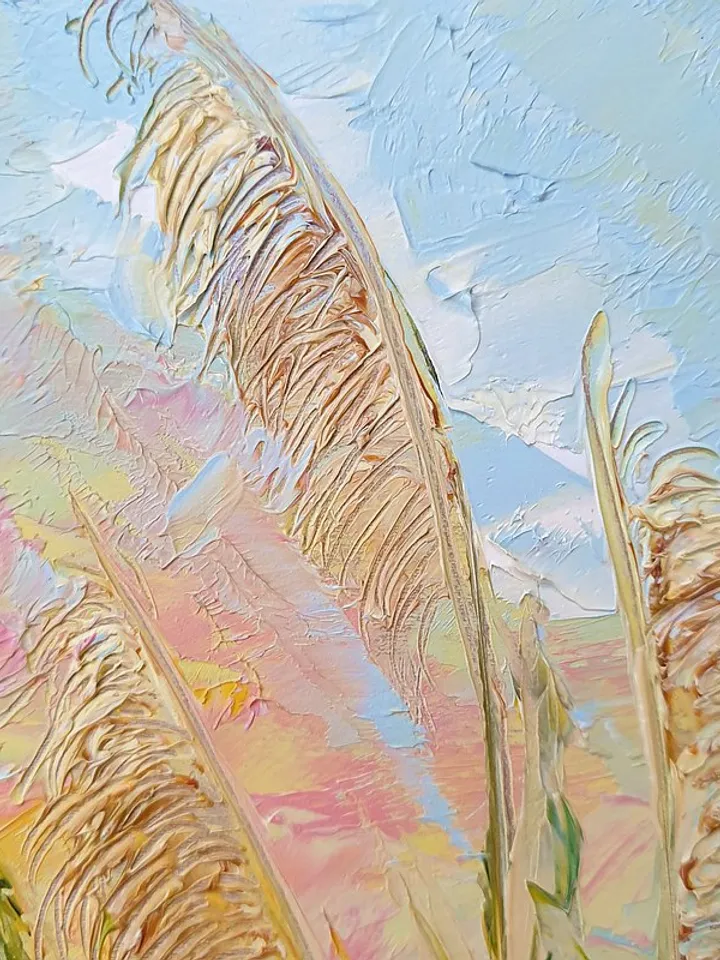 Beach Dunes Painting Coastal Original Art Landscape Wall Art Small Oil Painting