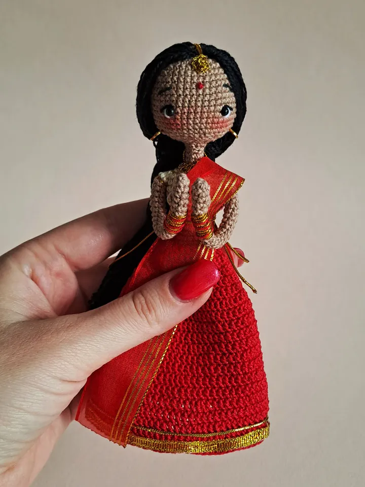 2 Pattern Indian dolls, crochet indian dolls