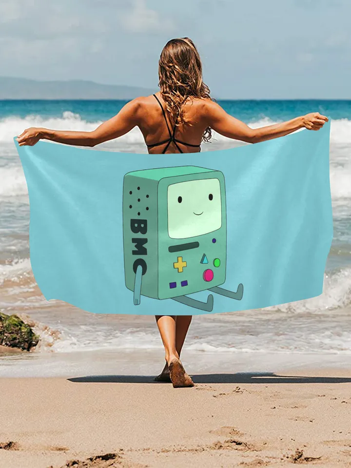 Robot Bmo Beach Towel