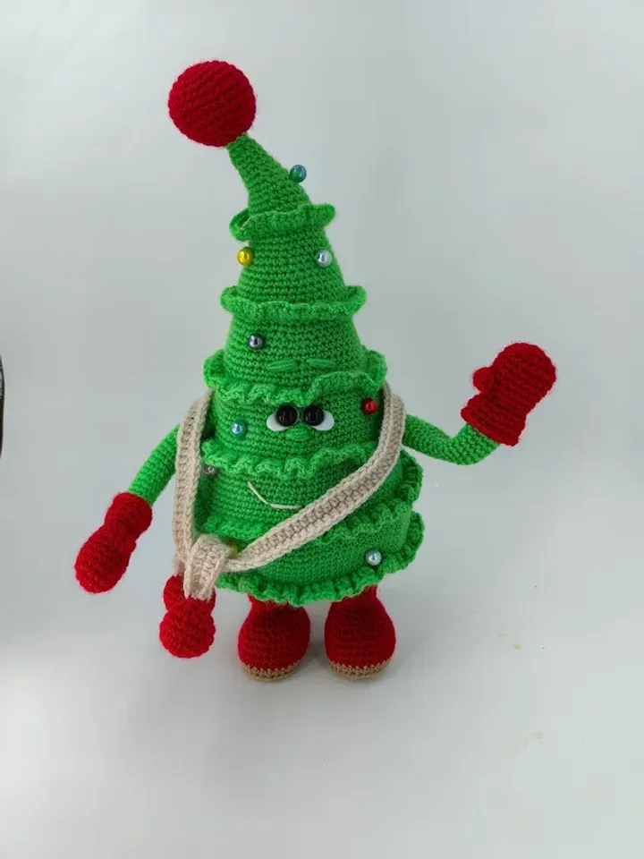 Christmas tree amigurumi