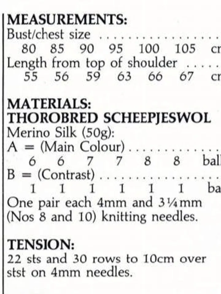 Waistcoat vest knitting pattern classic easy pattern sleeveless sweater top women ladies top pdf instant download
