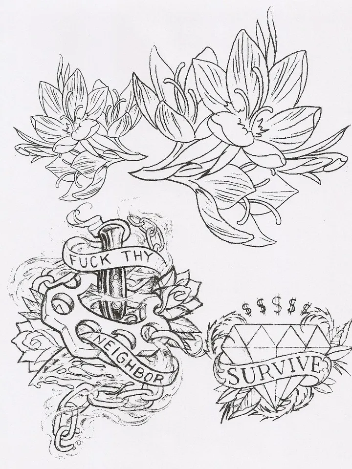 Sketches by El Toro & German Hammer