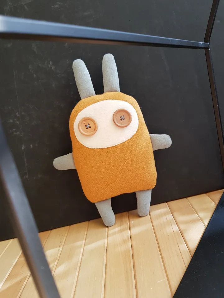 Bunny sewing pattern PDF, digital tutorial in english, Diy rag doll