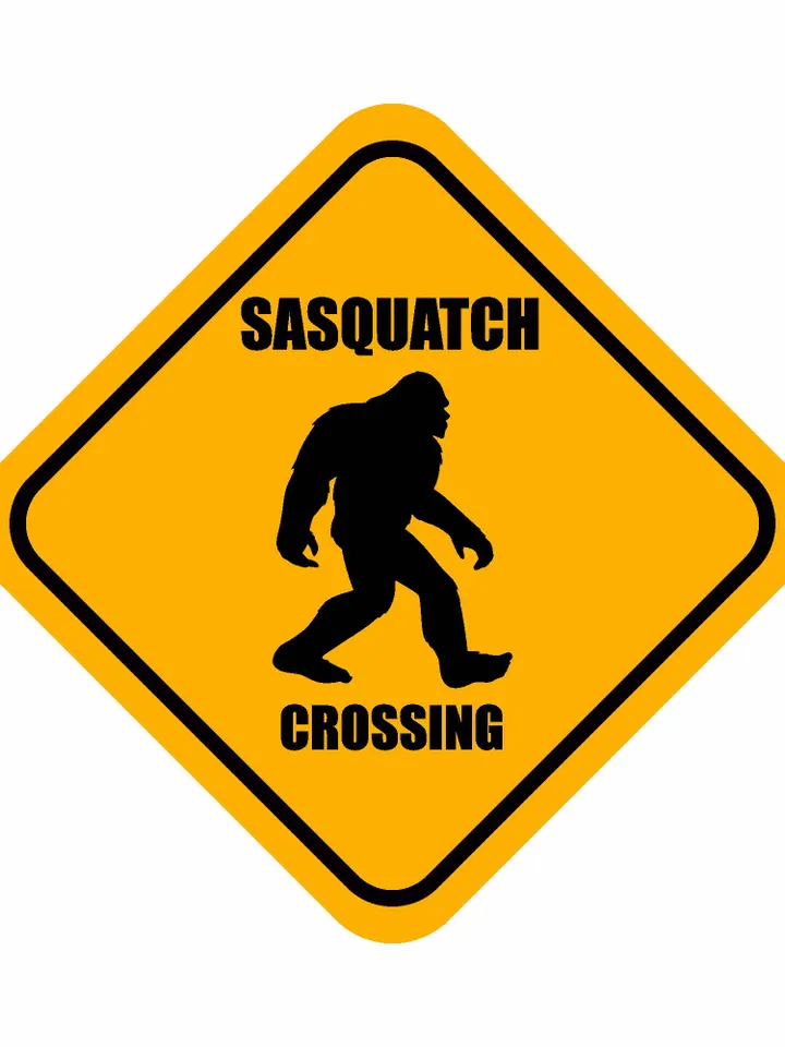 Bigfoot SVG, Bigfoot Mountain Flag svg, Yeti svg, Sasquatch svg, Walking Yeti svg, Bigfoot USA Flag svg, Wild Monster