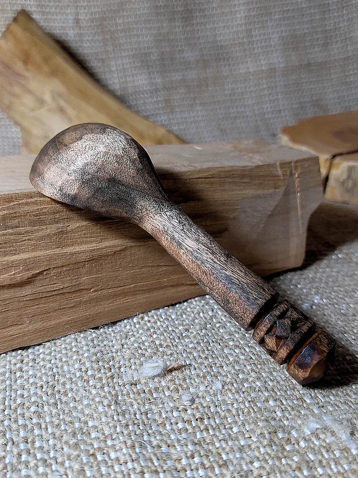 Handmade wooden coffee scoop, tea scoop, measuring spoon, Wooden gift coffee lovers, 9th anniversary willow wood spoon