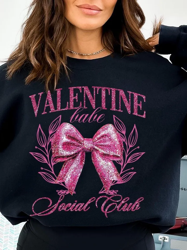 Coquette Glitter Valentine, Social Club Png, Retro valentines png,valentines day png,Trendy png, Valentine Coquette Png, Valentines Mama