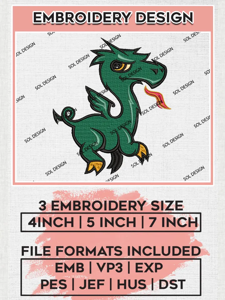 UAB Blazers College Football Team Funny Mascot Logo Embroidery Design Files, NCAA UAB Blazers Machine Embroidery, NCAA Teams, 3 sizes, NCAA Machine embroidery designs, Digital Download
