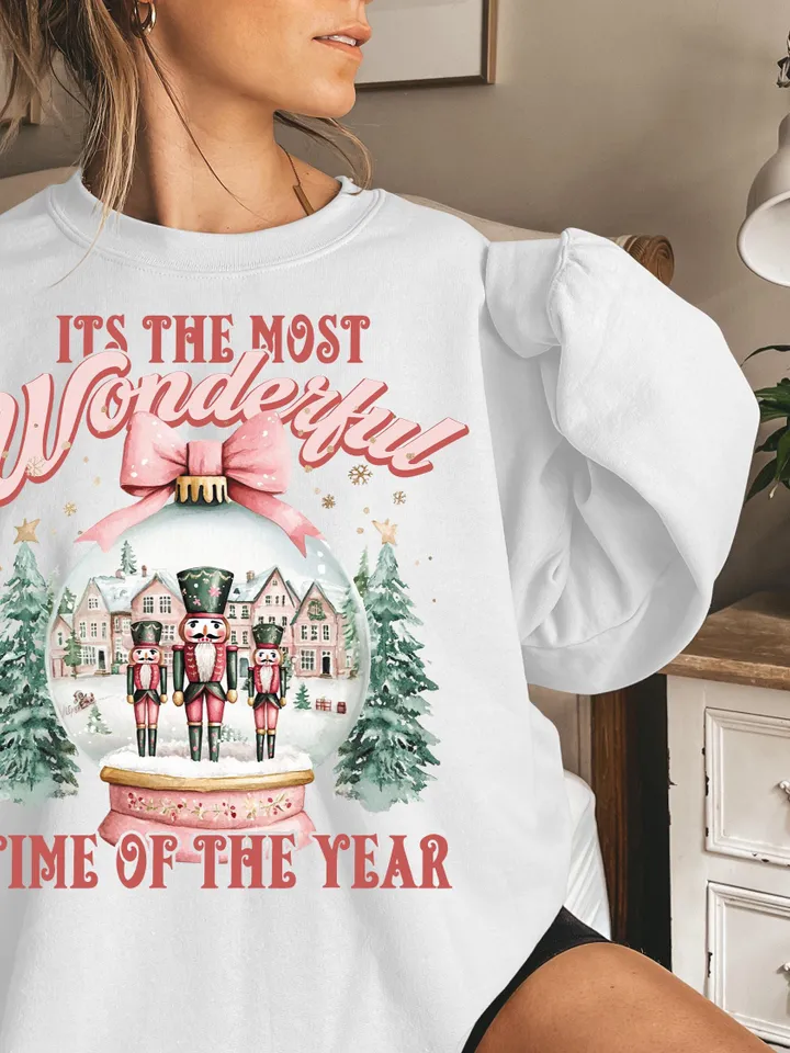 Nutcracker Friends Snow Globe PNG, Pink Christmas PNG, Coquette png, Pink bow png, Pink Christmas PNG sublimation, Coquette Christmas png