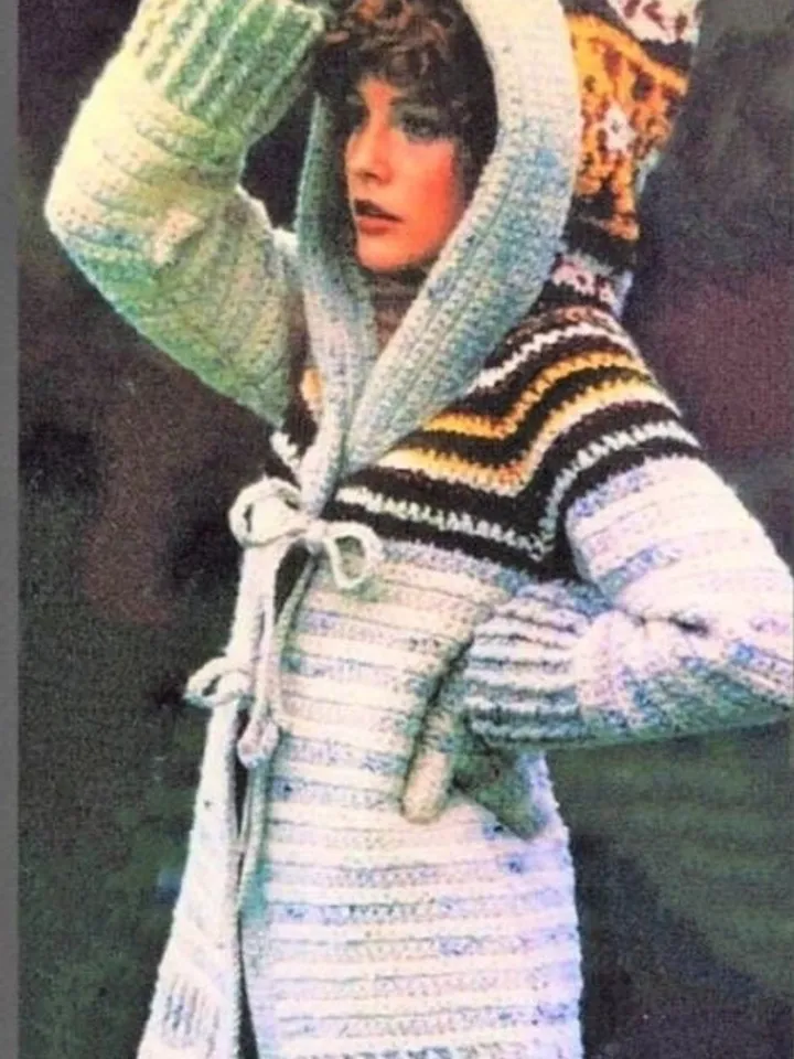 Cardigan crochet pattern, Hooded crochet pattern women cardigans, easy crochet cardigans