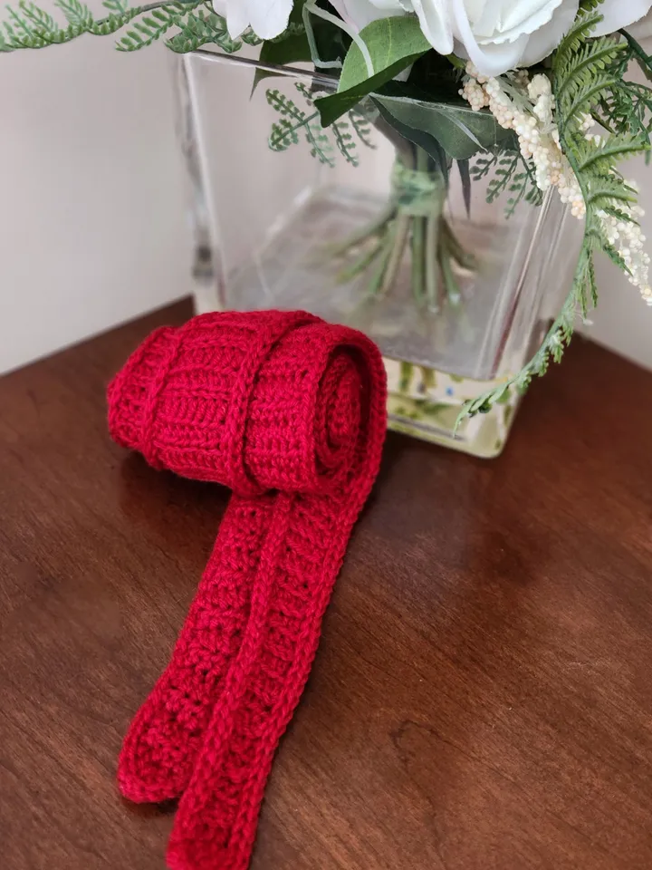 Elegant Skinny Crochet Scarf Pattern | I-cord Edge | Sophia Style PDF