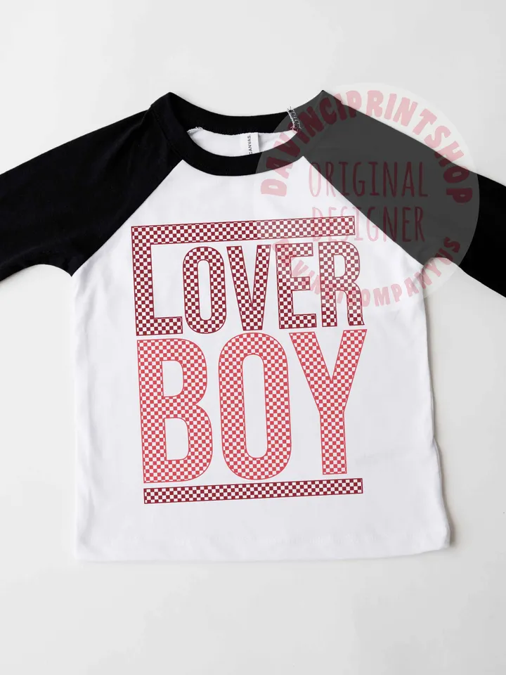 2 files, Lover Boy png, Valentines png, Retro Valentines png, Kids sublimation, Boy valentines png, Kids valentines png, png for boys, png