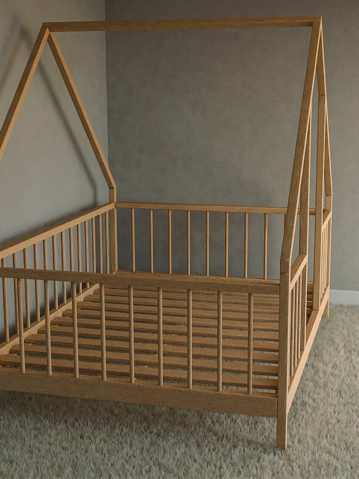 Montessori House Bed Plan, Full Size, PDF, DIY