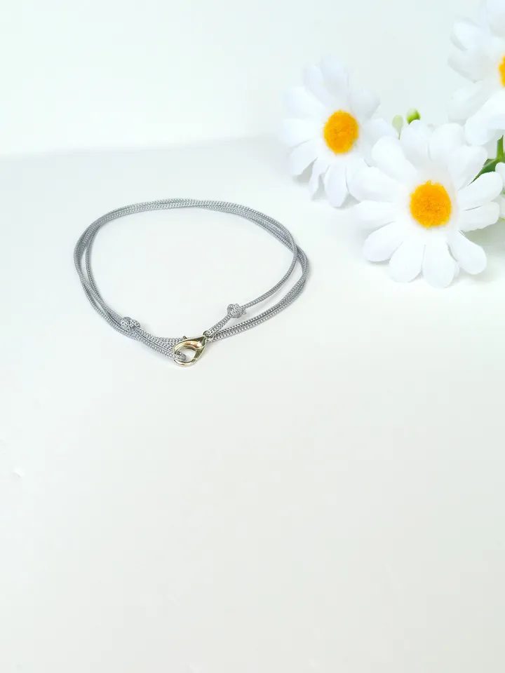 Carabiner Wrap Bracelet Unisex - Handmade Surfer Beach Bracelet - 100% Waterproof - String Rope Bracelet - Gift for Men Her
