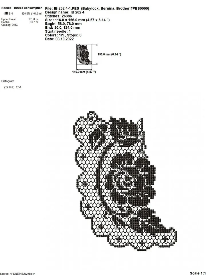 Cross-stitch imitation of lace machine embroidery designs digital embroidery pattern cross stitch Machine embroidery motif lace embroidery