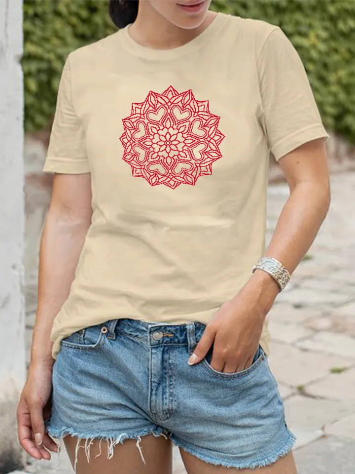 Mandala cross stitch pattern download PDF Flower mandala digital PDF Monochrome cross stitch chart Modern quick cross stitch counted #M141