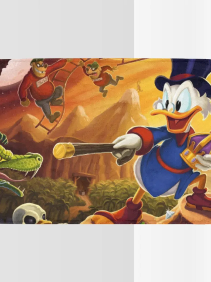 DuckTales Blanket Lightweight Soft Microfiber Fleece