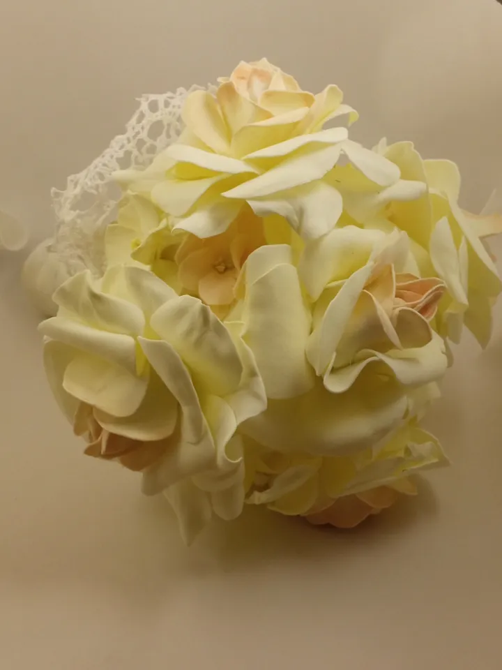 Delicate wedding bouquet double/wedding women's accessories/accessories for wedding/ handmade bouquet double