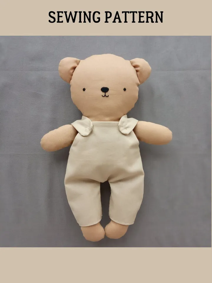 Bear Doll Easy Pattern PDF
