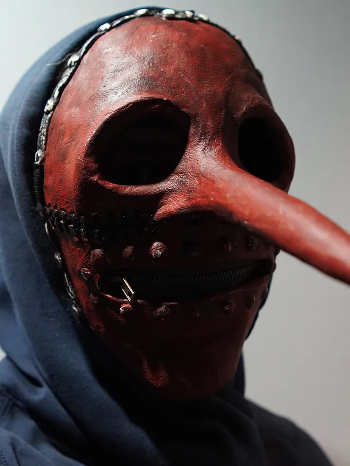 Chris Fehn Mask Slipknot Red Collectible (Chris Fehn mask) Slipknot