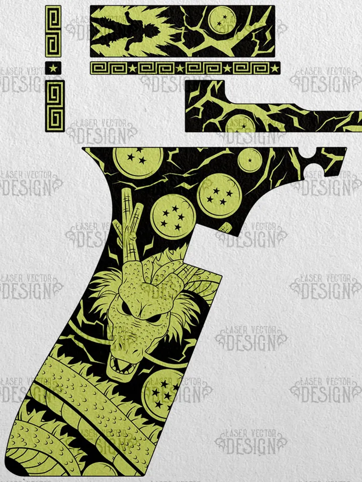VECTOR DESIGN Glock 17 gen 3 Dragon Ball Z