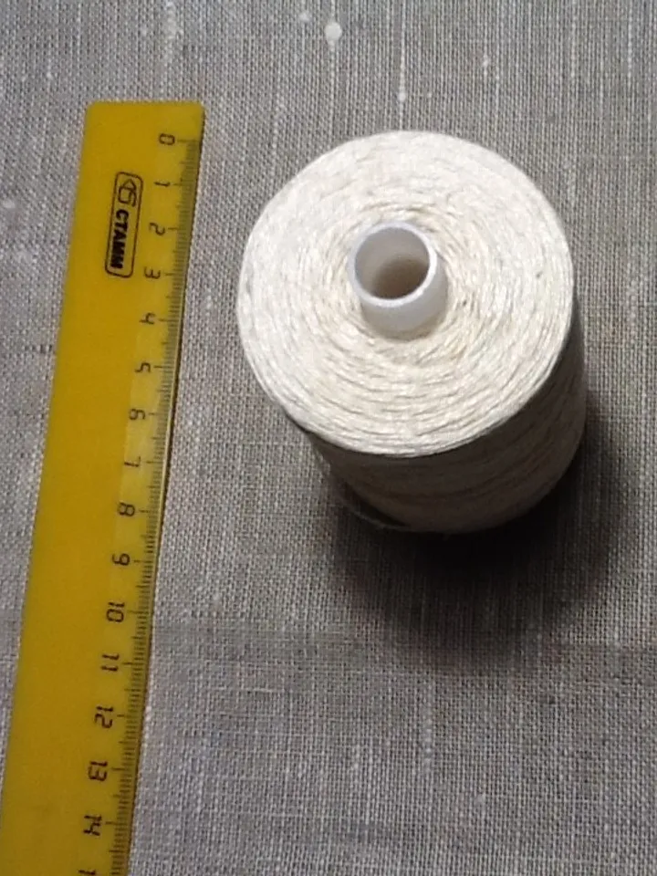 Linen thread for bobbin lace making