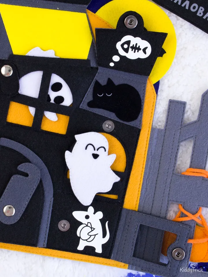 Haunted House Felt Game - Sewing Pattern