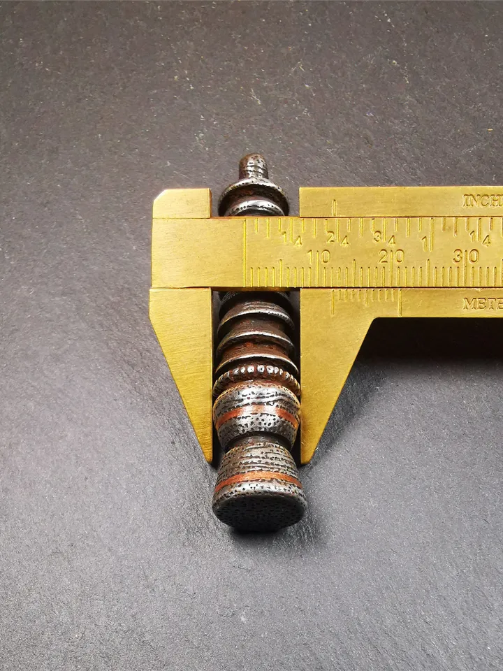 Gandhanra Handmade Tibetan Buddhist Ritual,Stupa,Pagoda,Buddhist Tower Amulet Pendant,Made of Cold Iron