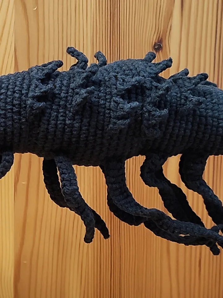 Crochet Pattern Krill Dark Dragon Sky Children of the light PDF