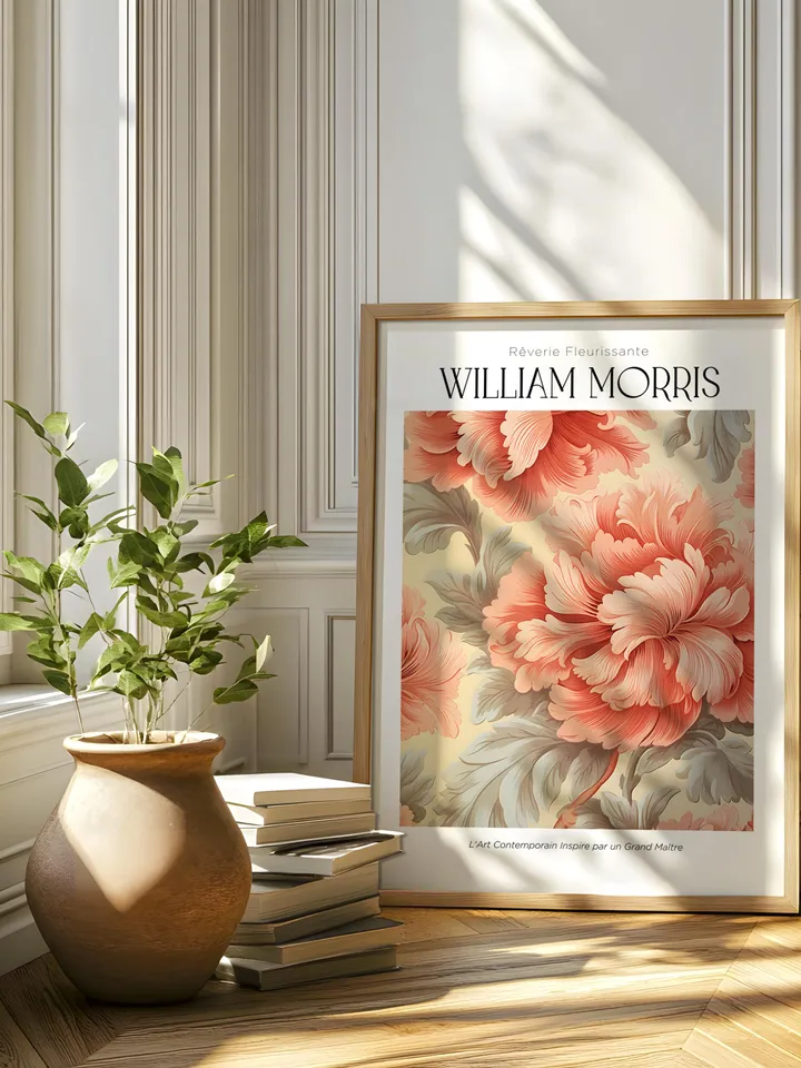 William Morris Wall Art, Vintage Botanical Print, Floral Poster Arts Decor, Digital Download, William Morris Print Digital Download AA7