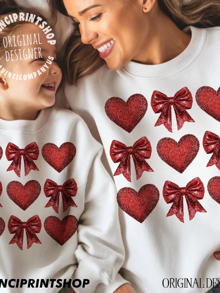 Coquette Glitter Valentine Heart Png, Valentine Png, Girls Valentine Png, Valentine Heart Png, Valentine Coquette Png, Glitter Hearts png