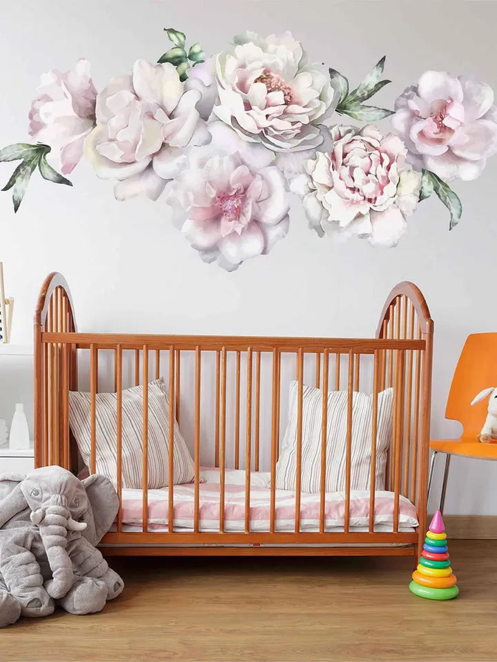 Peonies Wall Decal Flowers Stickers ik2432