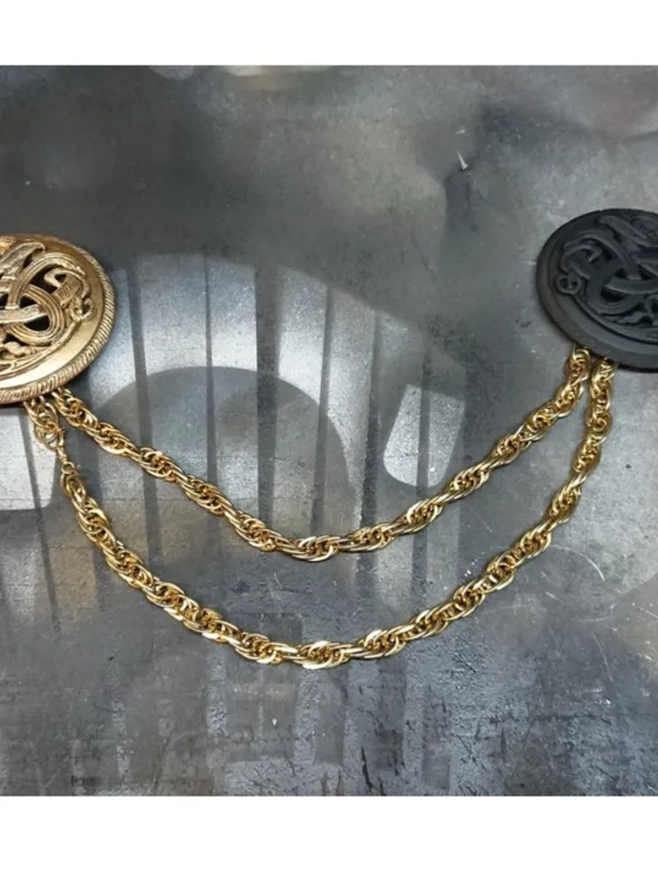 Vermintide - Warhammer - Necromunda - inspired - Brooches - for cloak - gorget -