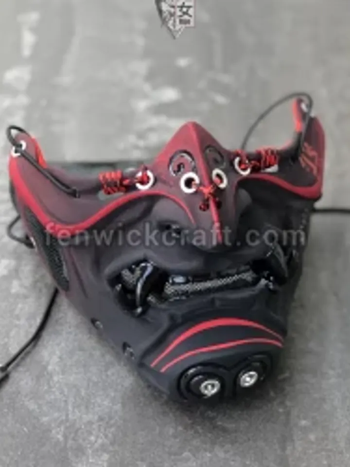 Japanese - Hannya/Half Face Samurai mask