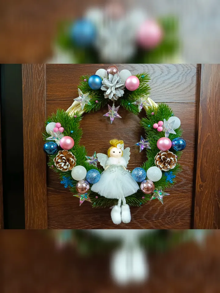 Handmade Christmas wreath