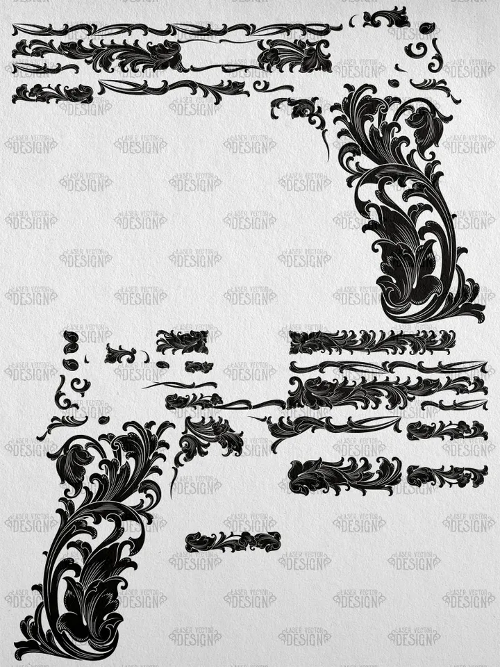 VECTOR DESIGN Smith & Wesson 4506-1 Scrollwork