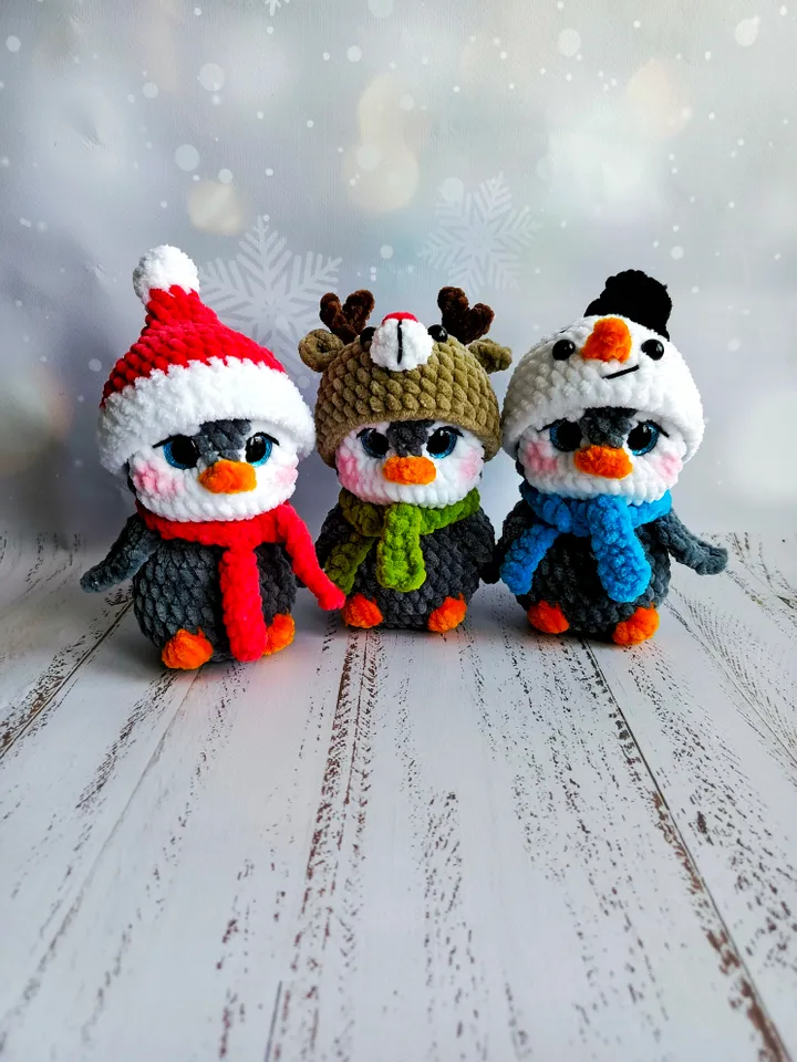 Crochet Penguin PATTERN, Amigurumi Penguin Pattern, Easy Amigurumi Penguin PDF Pattern