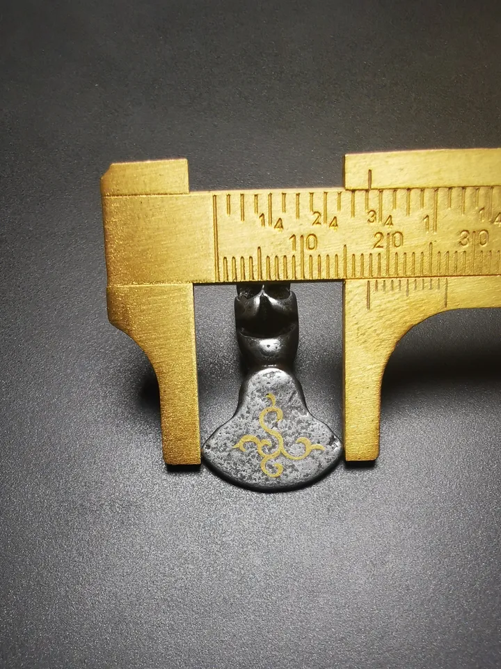 Gandhanra Antique Tibetan Amulet,Kartika(knife of the dakinis), Trantic Buddhism Dharma, Made of Cold Iron