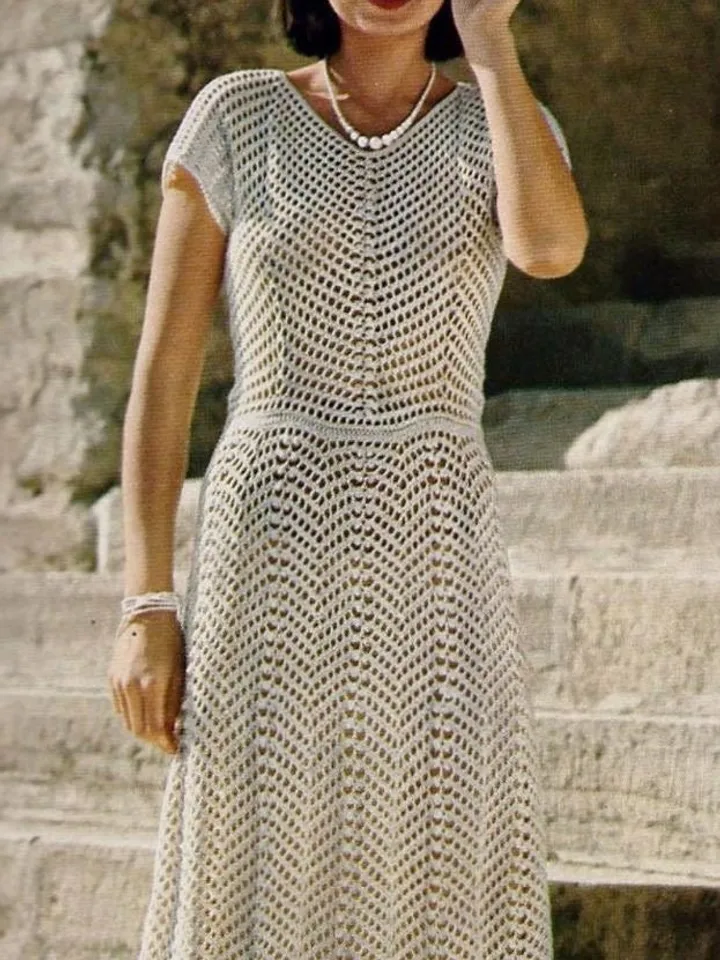 Crochet pattern dress, crochet long dress, lace dress crochet patterns pdf