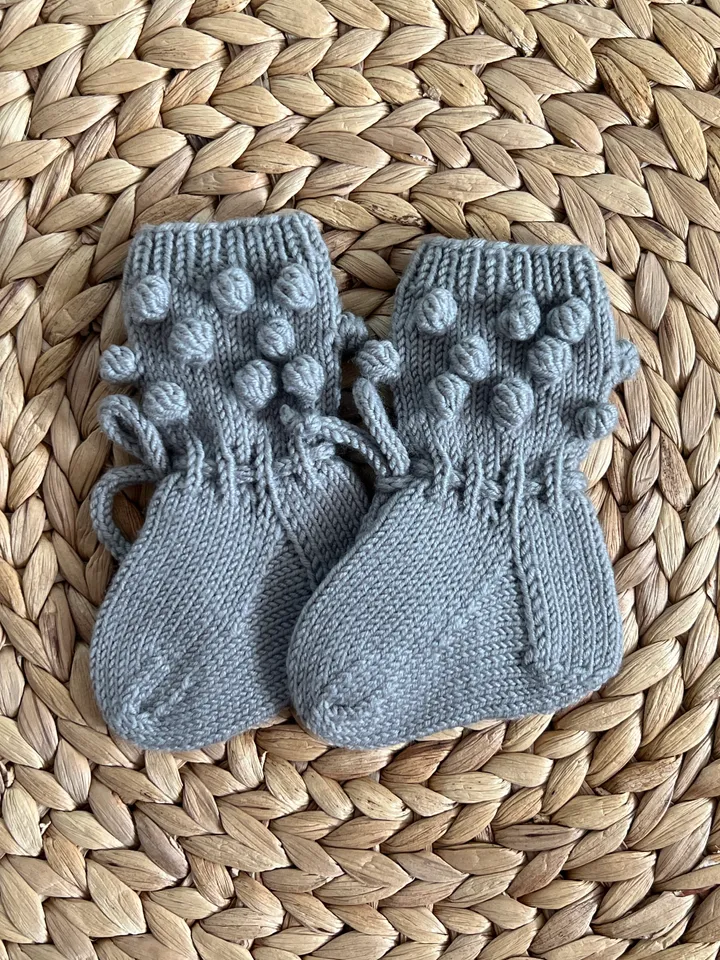 Baby knitted booties/ Baby accessories