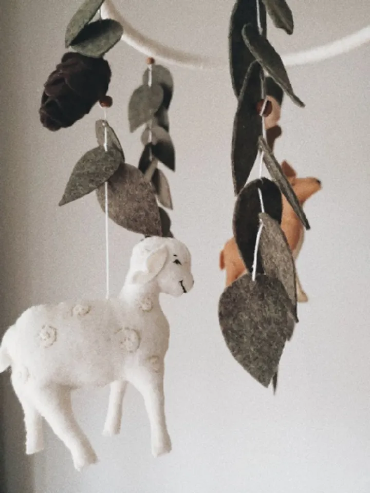 Baby mobile, Woodland mobile,Forest baby mobile