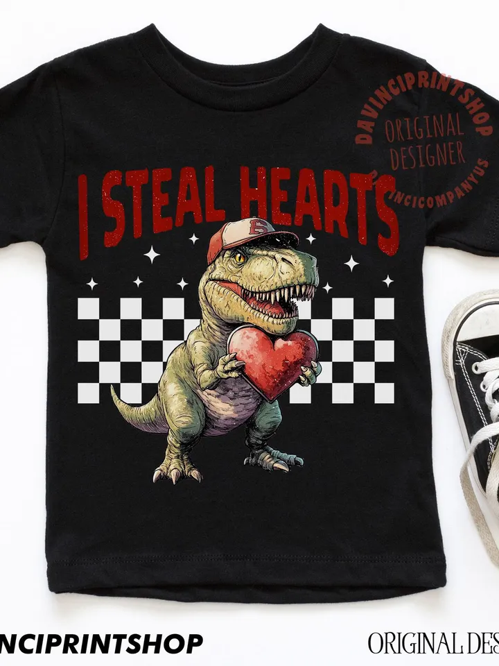 I Steal Hearts PNG, Valentines Day Png, Retro Valentine, Kids Valentine png, Boys Valentine png, Boy Sublimation, Valentines png, hearts png