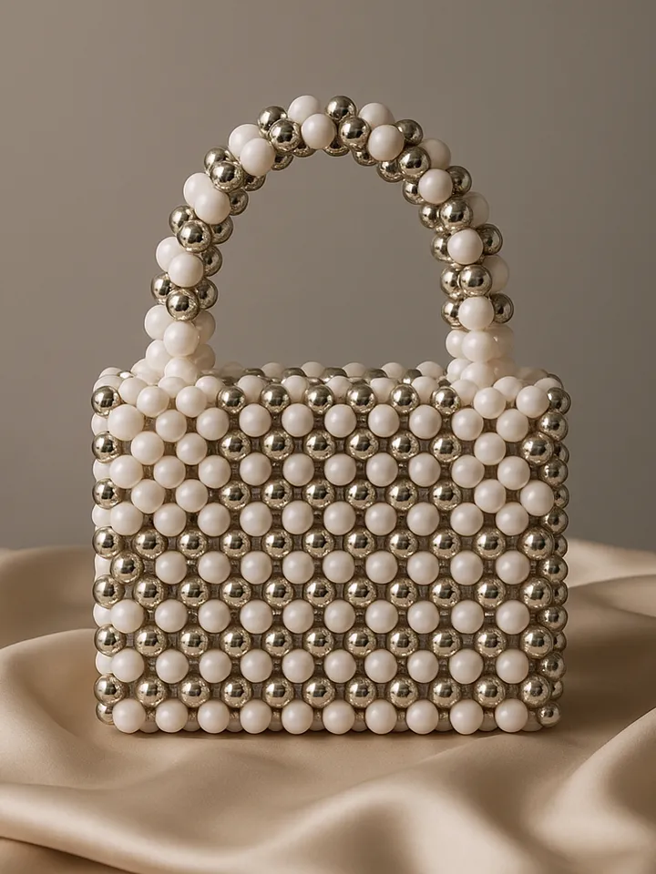 Chic Beaded Handbag - Stylish & Trendy Bag for Women
