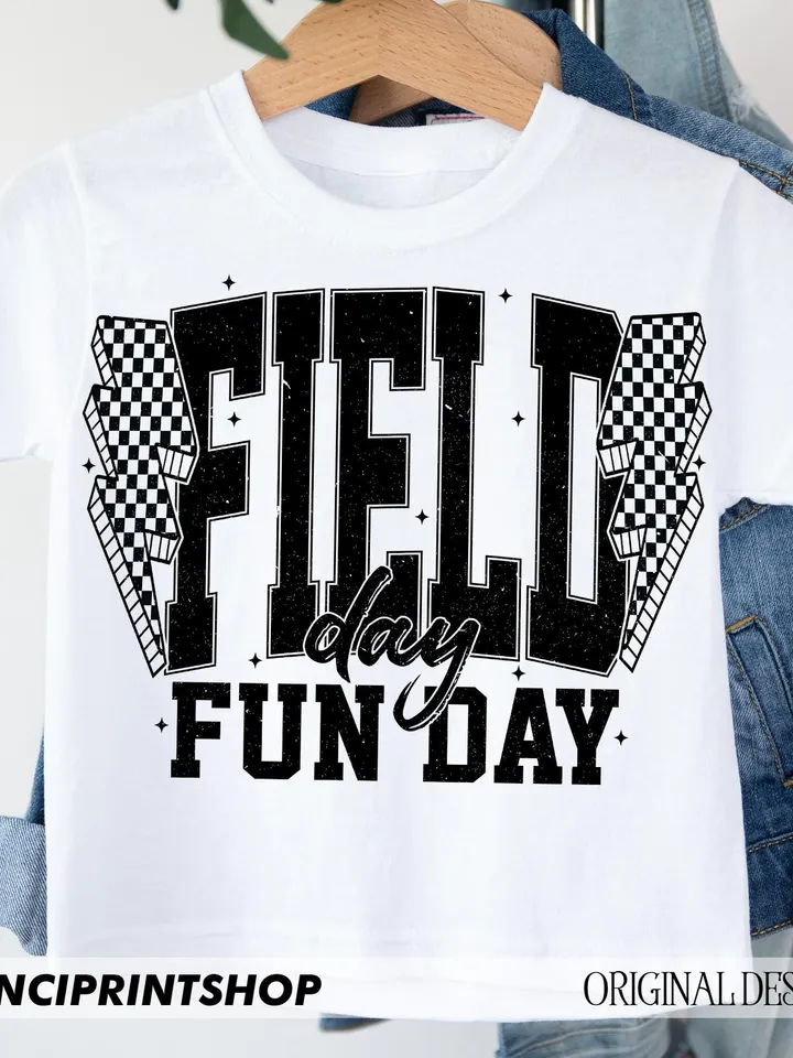 Field Day Fun Day png, School Field Day Png, Field Day 2025 Png, Retro School png, Kids Sublimation, Field Day Png, Sublimation Design, png