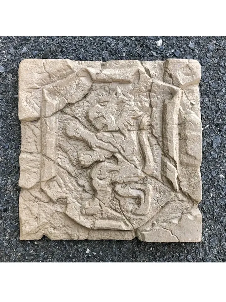 Form for panels and bas-reliefs "lion" silicone Rubberino®