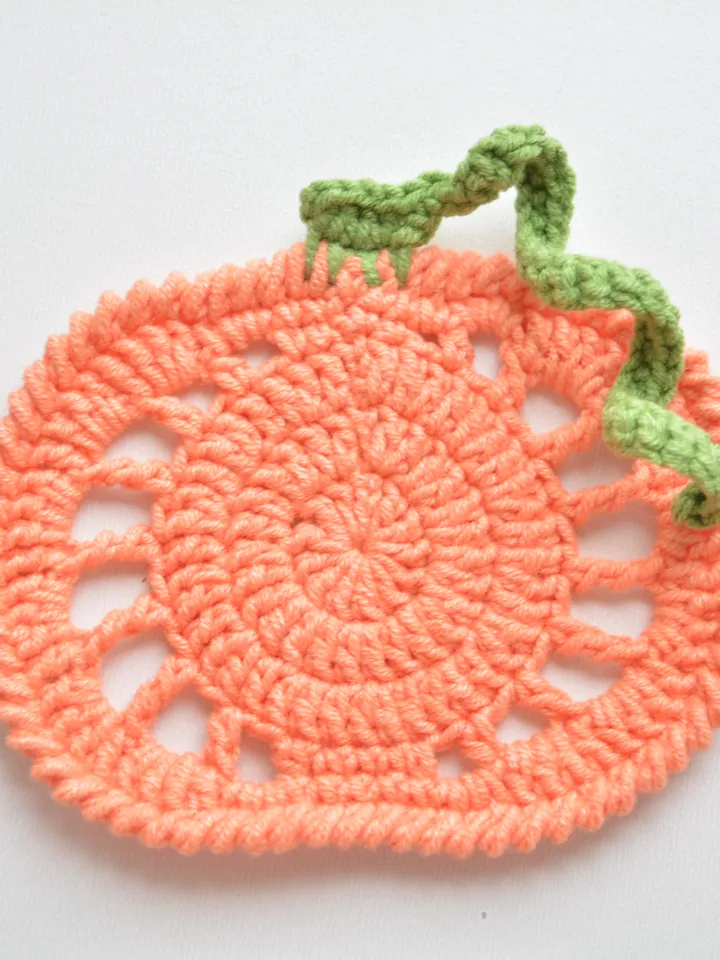 Pumpkin Coasters pattern