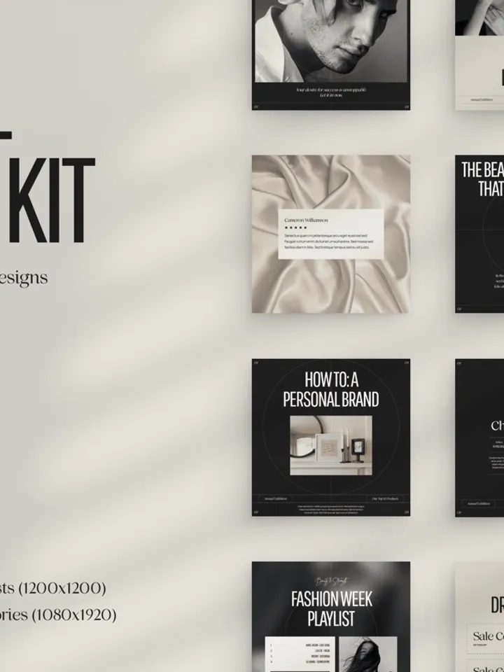 🖼️ Social Media Kit Prompt – Eye-Catching Post & Story Ideas