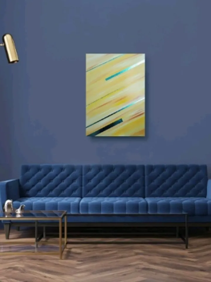 “Abstraction": a bright and dynamic decoration of your interior