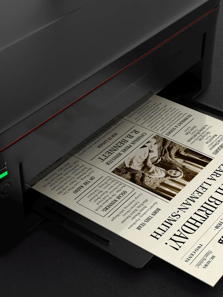 1930 birthday newspaper 95th printable poster canada 95th birthday gift for grandma 95th birthday party decorations canadian fun facts
